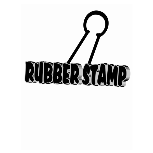 SVG Rubber stamp vector clip art