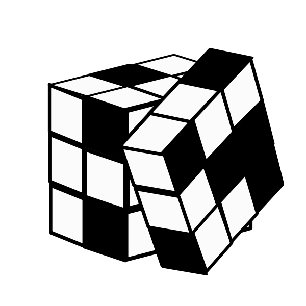 SVG Rubik039s cube