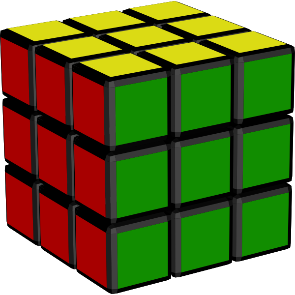SVG Rubik039s riddle cube