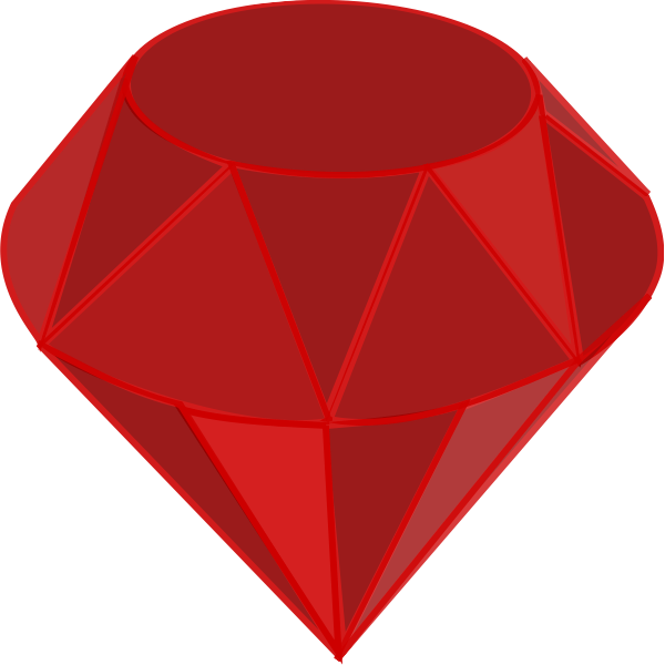SVG Ruby no shading square area