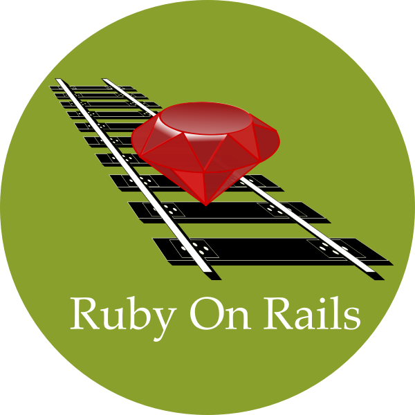 SVG Ruby On Rails Copyright Free Logo