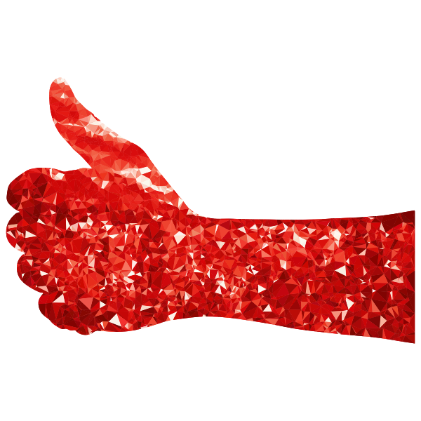 SVG Ruby thumbs hp hand