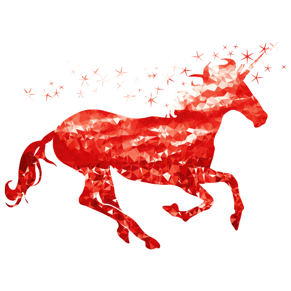 SVG Ruby unicorn