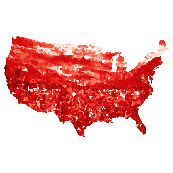 SVG Ruby United States Map