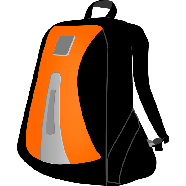 SVG Rucksack vector image