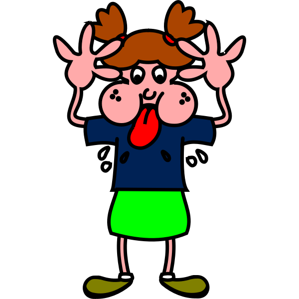 SVG Rude girl
