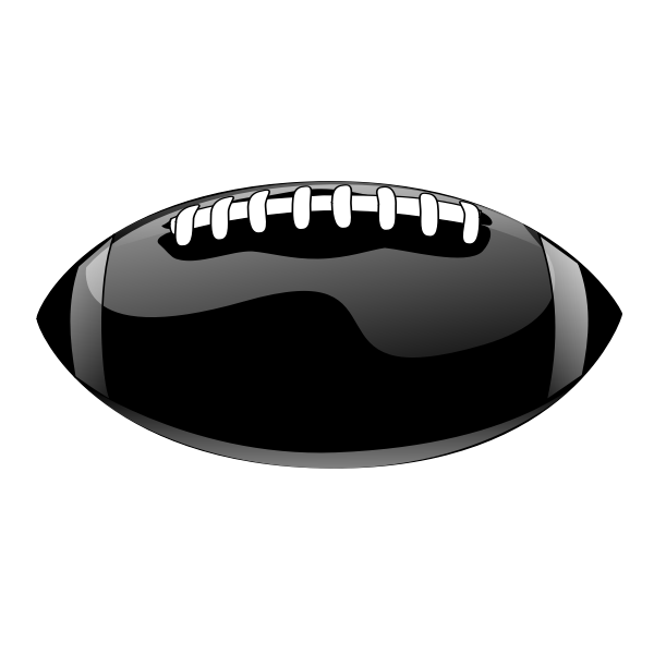 SVG Rugby football vector drawing