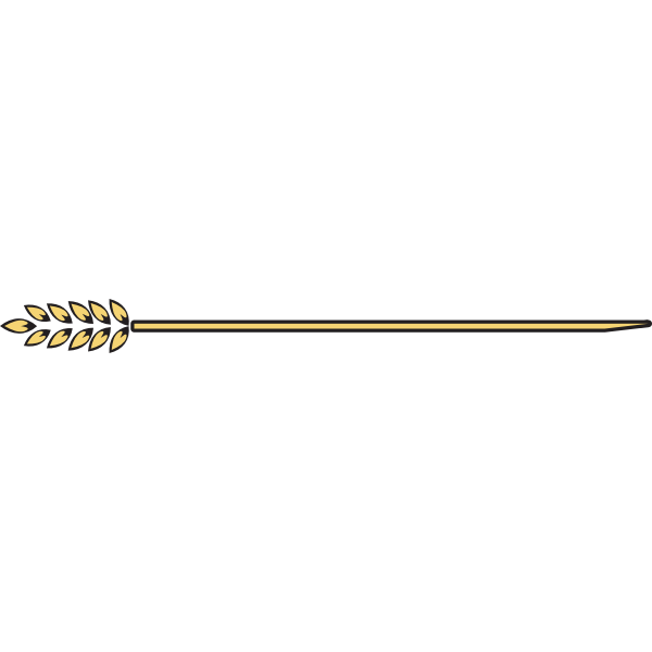SVG Rule or boarder of grain