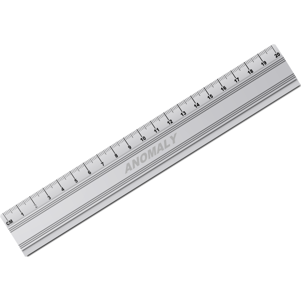 SVG Ruler vector image