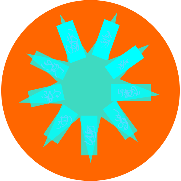SVG Rune time crystals