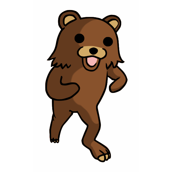 SVG Running bear