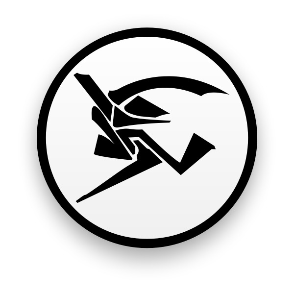 SVG Running Scared emblem