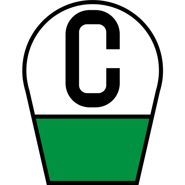 SVG Russian railway portable sign filing of a whistle vector image