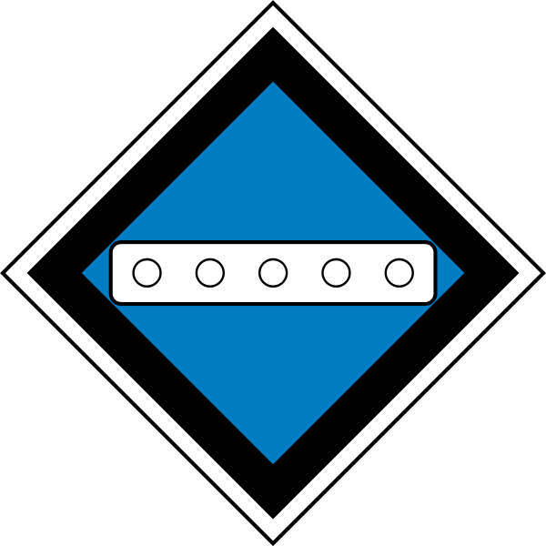 SVG Russian railway sign lower pantograph vector image