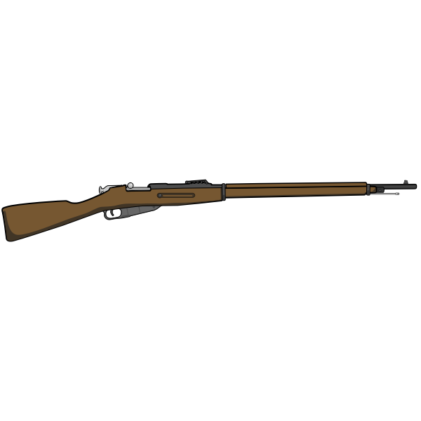 SVG Russian rifle