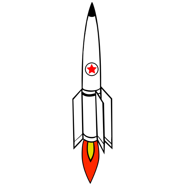 SVG Russian rocket