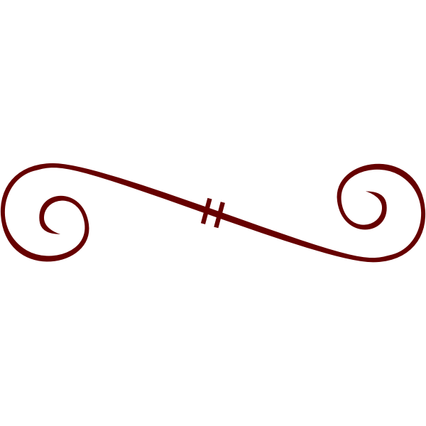 SVG S-shaped ornament