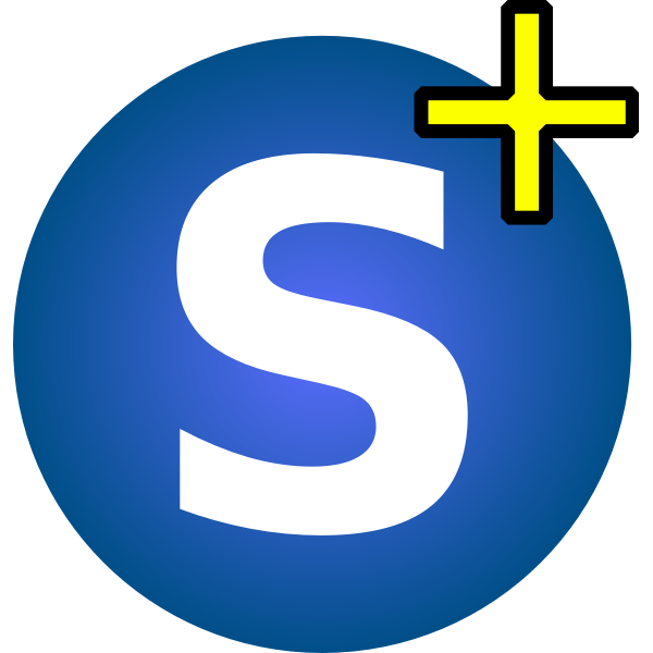 SVG S vector icon