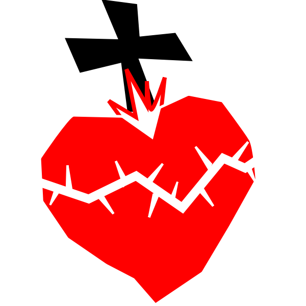SVG Sacred heart