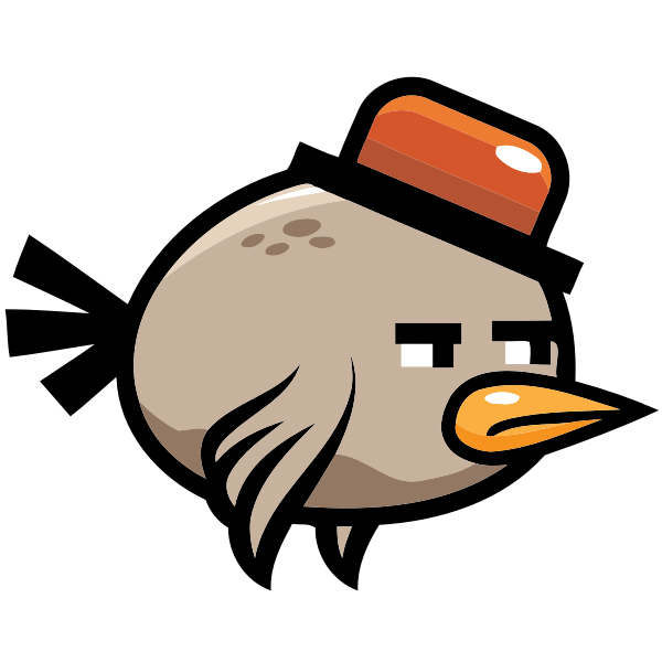 SVG Sad bird