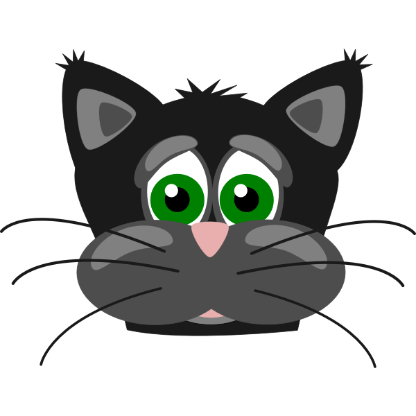 SVG Sad cat