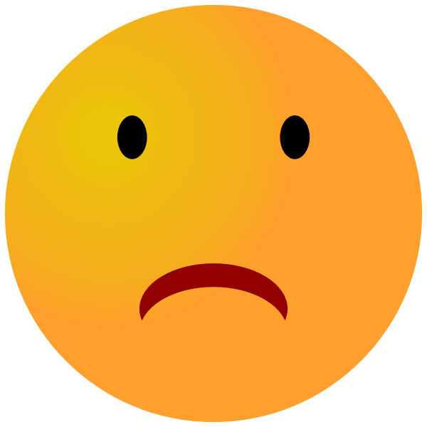 SVG Sad Emoji