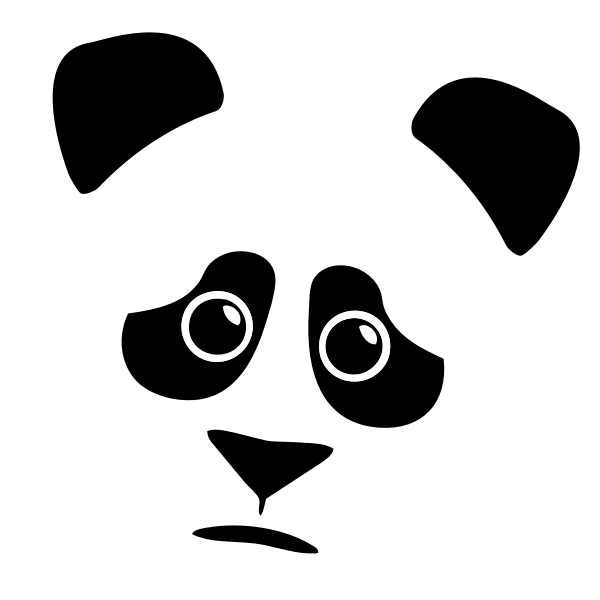 SVG Sad panda