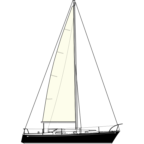 SVG Sail boat