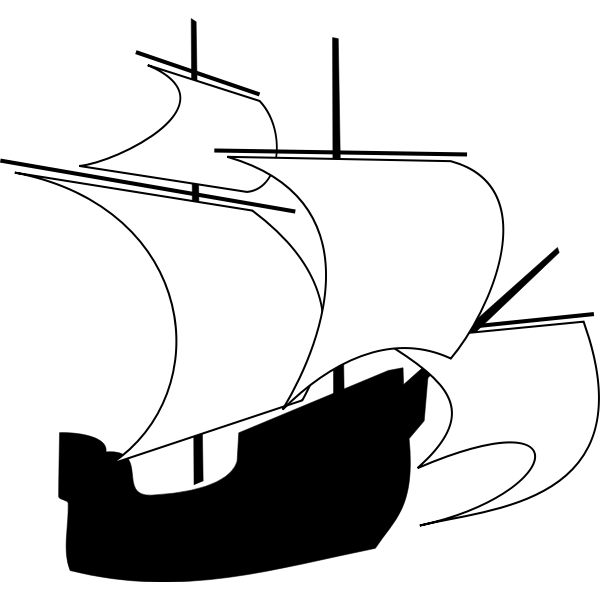 SVG Sailboat outline-1574437728