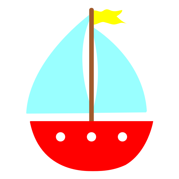 SVG Sailing boat icon