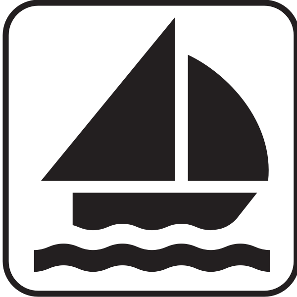 SVG Sailing pictograph