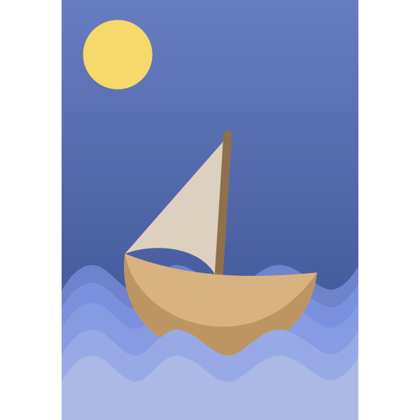 SVG Sailing Ship
