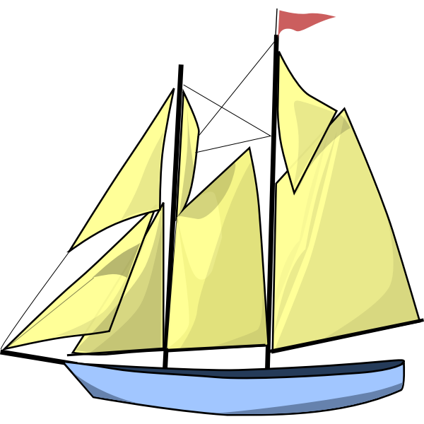 SVG Sailing ship 37