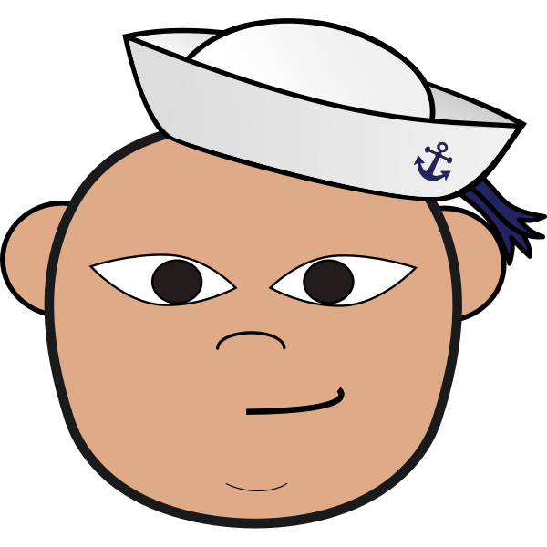 SVG Sailors head