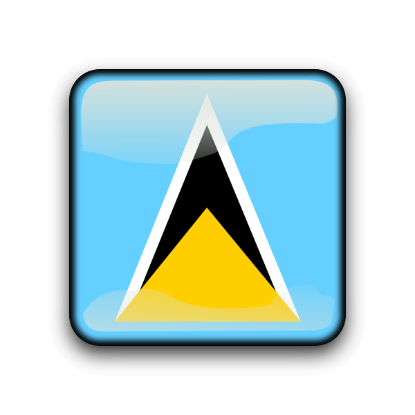 SVG Saint Lucia flag vector