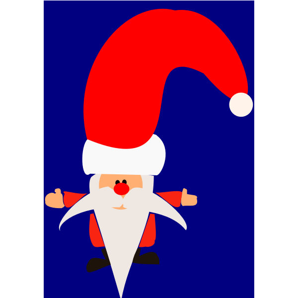SVG Saint Nick vector drawing