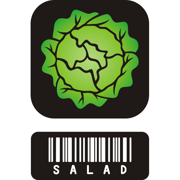 SVG Salad icon vector illustration