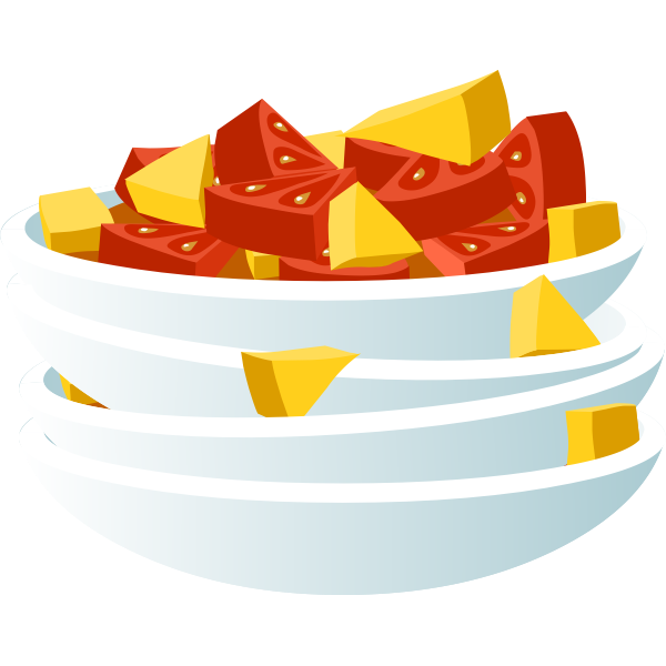 SVG Salad meal