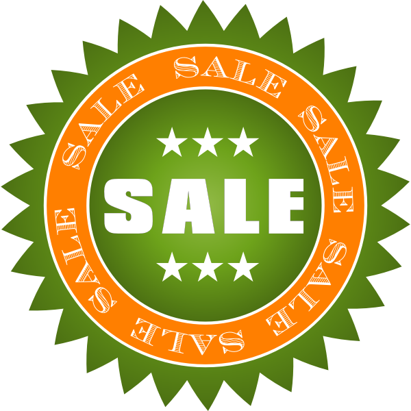 SVG Sale Sticker