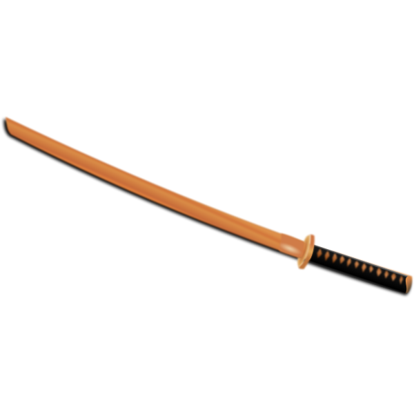 SVG Samurai sword