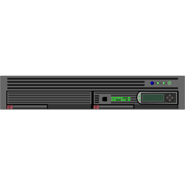 SVG SAN controller vector image