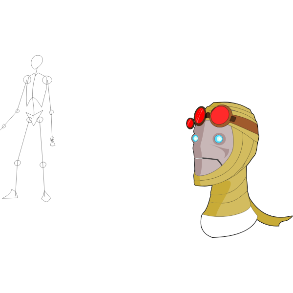 SVG Sand robot