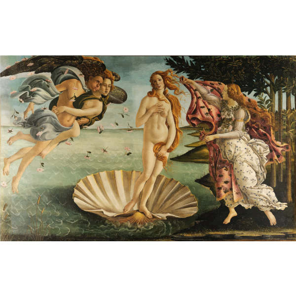 SVG Sandro Botticelli The Birth of Venus