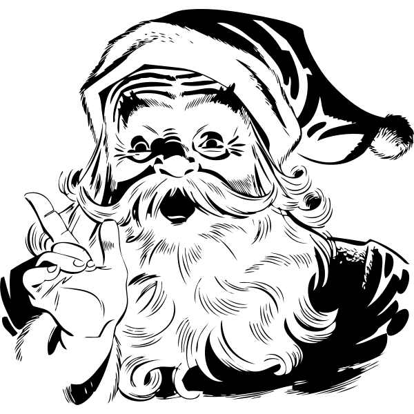 SVG Santa