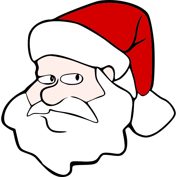 SVG santa