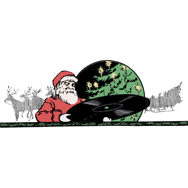SVG Santa and record