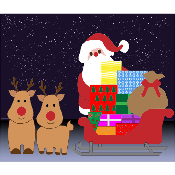 SVG Santa Clause