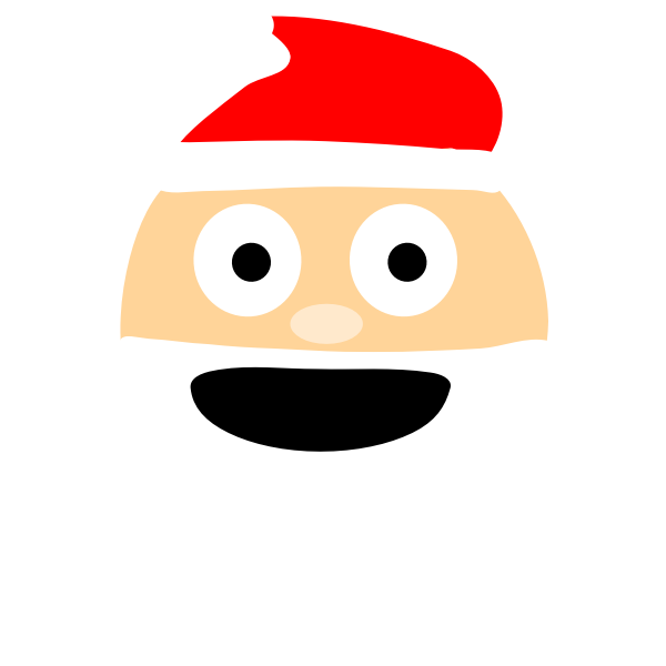 SVG Santa emoji
