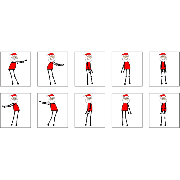 SVG Santa Floss