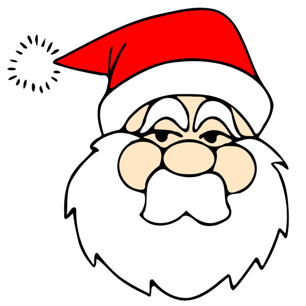 SVG Santa image
